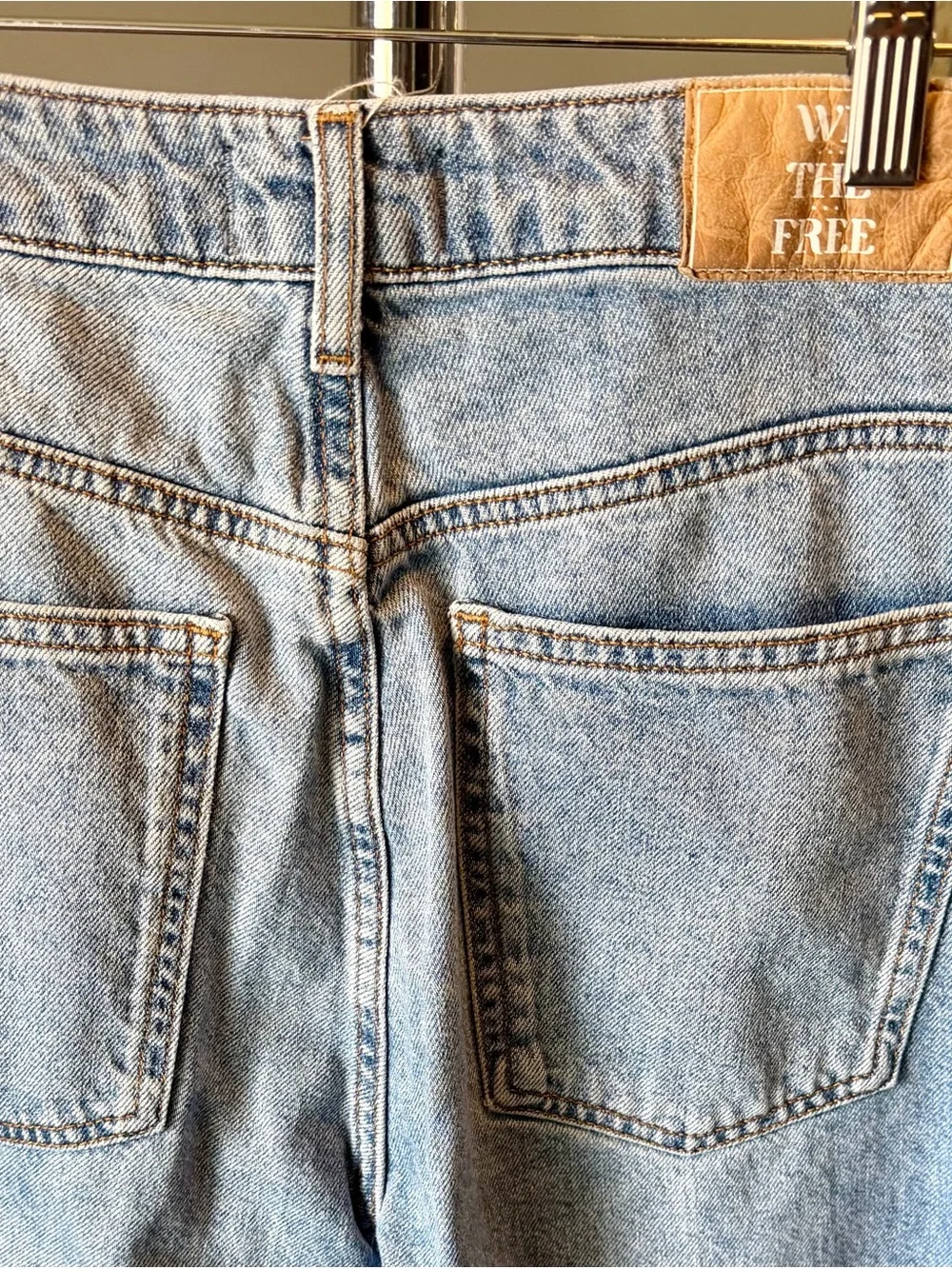 We The Free Light Blue Boyfriend Jeans